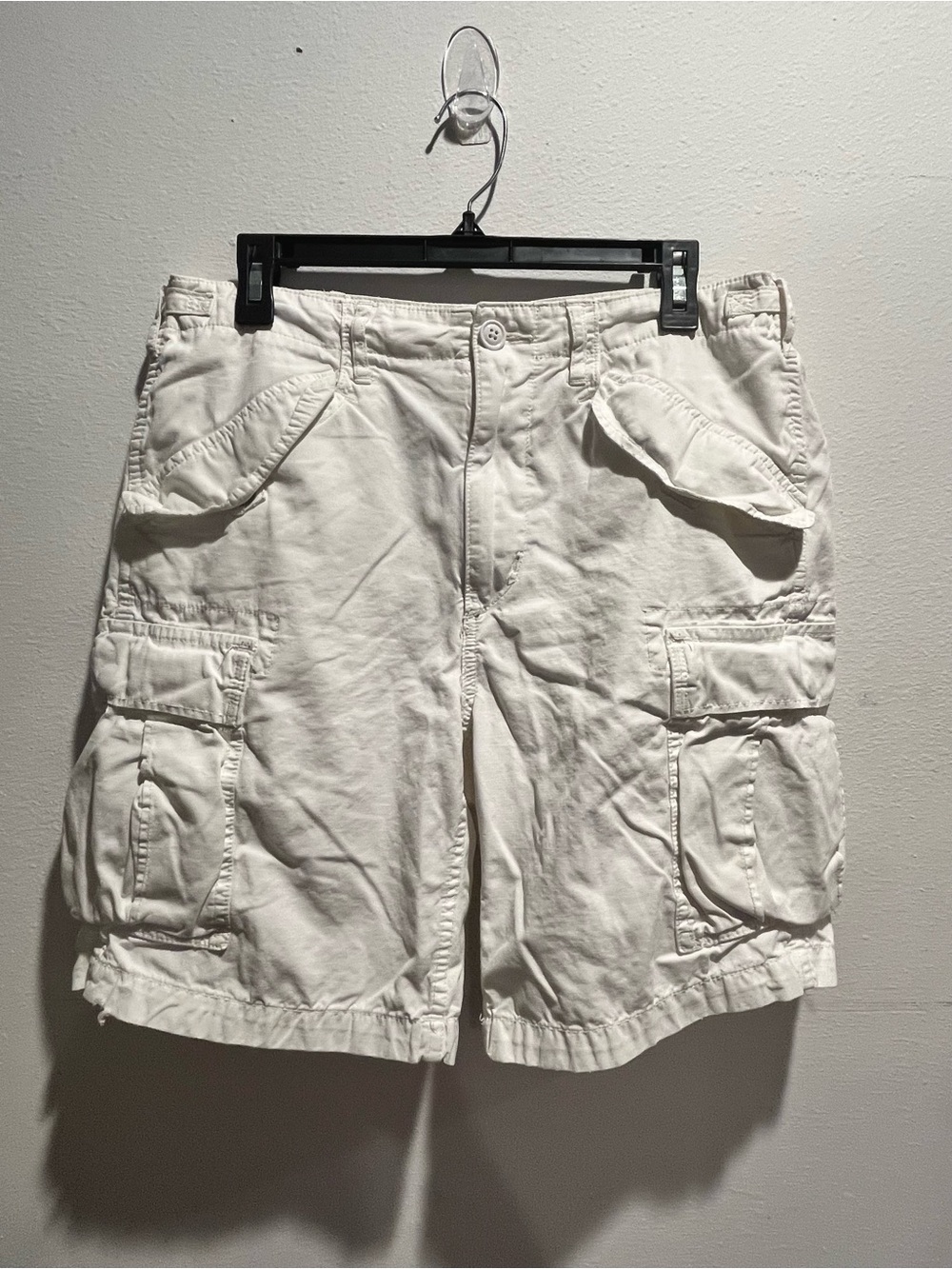 Polo Ralph Lauren White Cargo Shorts